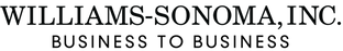 Williams-Sonoma Inc. B2B logo